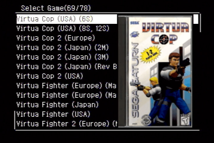 Sega Saturn 512GB SD Card for Saroo - 700+ Games (1000+ Disc Images) - Entire US/Europe Collection + Best Japanese Releases!