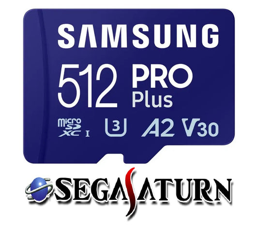Sega Saturn 512GB SD Card for Saroo - 700+ Games (1000+ Disc Images) - Entire US/Europe Collection + Best Japanese Releases!